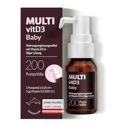 Abbildung von Multivitd3 Baby Pumplösung 10 ml