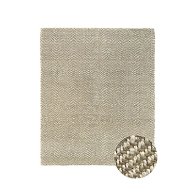 Abbildung von HAMID Jute Teppich, Alcazar Teppich 100% Weißes Elfenbein, Jutefaser Handgewebt, Weicher und Hohe Festigkeit für Wohnzimmer, Esszimmer, Schlafzimmer, Flurteppich Weiß (300x250cm)