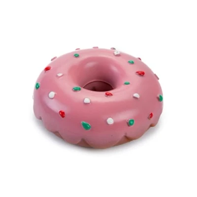 Abbildung von Karlie Doggy Donut, Hundespielzeug, Latex, Rosa, 12x12x5 cm
