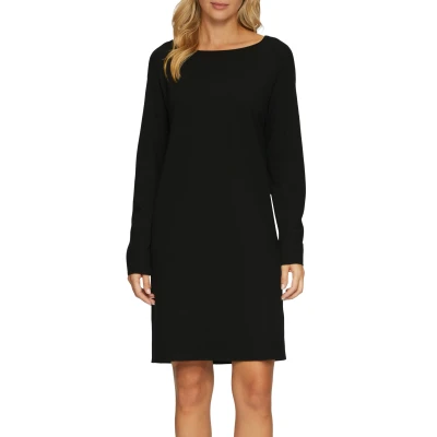 Abbildung von s.Oliver MIT Ubootausschnitt Strickkleid, Damen, Größe: 38, Schwarz