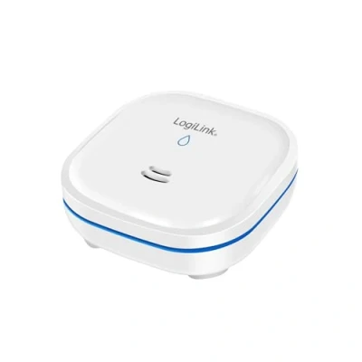 Abbildung von LogiLink SC0122 Wasserlecksensor (Alarm) mit eingebauter Batterie, Laufzeit bis zu 10 Jahre, Lautstärke: &gt;85, IP65