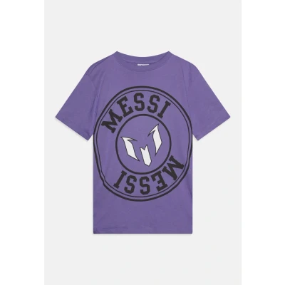 Abbildung von Messi Heric Tshirt print für Kinder, Größe: 128, Brave purple