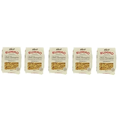 Abbildung von 10x Rummo Pasta Mista N. 74 Hartweizengrieß Italienische Nudeln 500g Packung + Italian Gourmet Polpa di Pomodoro 400g Dose