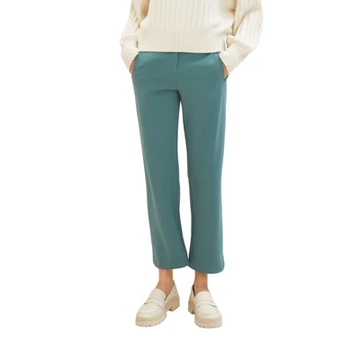 Abbildung von TOM Tailor MIA Stoffhose, Damen, Größe: 34x28, Sea pine green