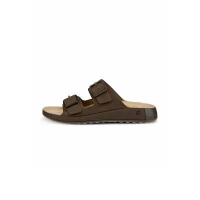 Abbildung von ECCO Cozmo Pantolette flach, Herren, Größe: 40, Nutmeg brown Schuhe