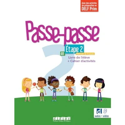 Abbildung von passe 2 Niv. A1 Étape Livre + Cahier didierfle.app