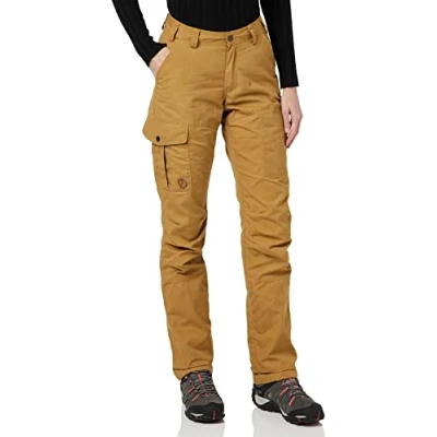 Abbildung von Fjallraven 89727 232 Karla Pro Trousers Curved W Pants Damen Buckwheat Brown Größe 34