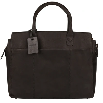 Abbildung von Burkely Vintage Aktentasche, Größe: One Size, Black