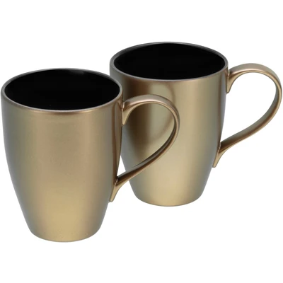 Abbildung von CreaTable Becher Golden Days, Steinzeug, 2 teilig