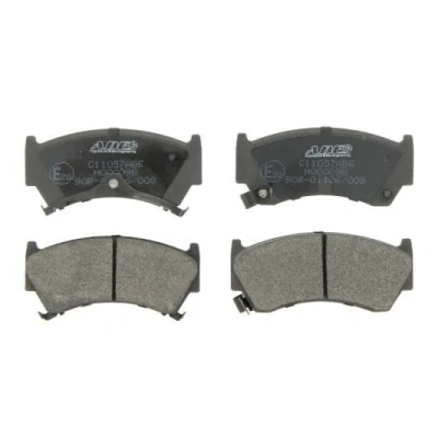 Abbildung von SAKURA 600 10 4185 Bremsbelagsatz Vorderachse NISSAN: ALMERA 1 Hatchback,