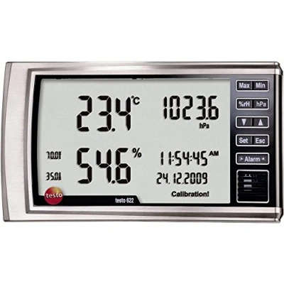 Abbildung von testo 622 0560 6220 Thermo Hygrometer und Barometer zur Messung von Luftfeuchtigkeit, Temperatur Luftdruck