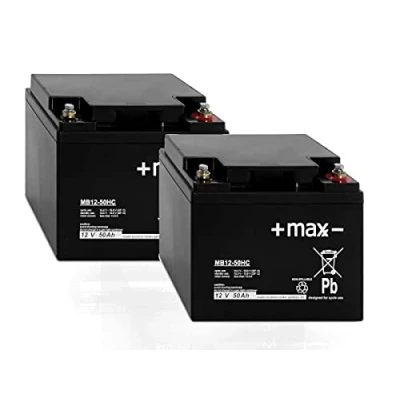 Abbildung von Akku kompatibel Elektromobil Meyra Orthopedia Cityliner 412 2x 12V 50Ah AGM Blei