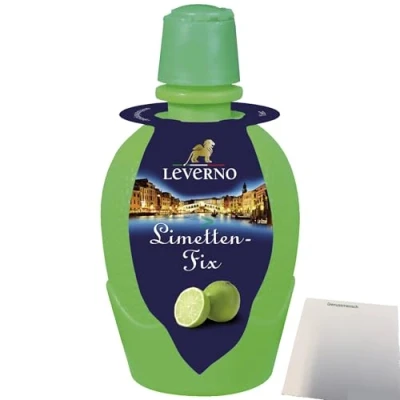 Abbildung von Leverno Limetten Fix aus Italien (100ml Flasche) + usy Block