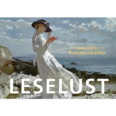 Abbildung von Postkarten Set Leselust: 18 Kunstpostkarten aus hochwertigem Karton. ca. 0,28 pro Karte (Anaconda Postkarten, Band 3)