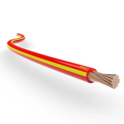 Abbildung von Kfz Litze FLRy 0,75mm² 1mm² 1,5mm² Längen 5m oder 10m Auswahl: (5m Meter 1.5 mm² rot/gelb)