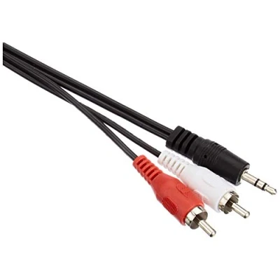 Abbildung von HOLLYWOOD the Starsound 3,5mm Klinke auf Cinch Adapterkabel 5m