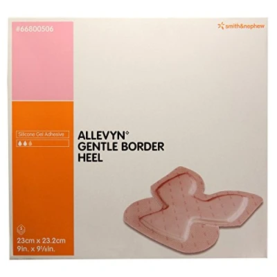 Abbildung von Allevyn Gentle Border Heel Schaumverband 5 St