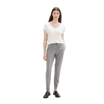 Abbildung von TOM Tailor Ankle Stoffhose, Damen, Größe: 38x32, Explicit grey