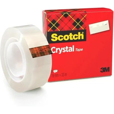 Abbildung von Scotch C6001933 Klebeband Crystal (transparent, 19 mm x 33 m)