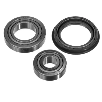 Abbildung von MEYLE 714 500 0003 Radlagersatz Vorderachse beidseitig mit Zubehör ORIGINAL Quality 59 Kegelrollenlager FORD: Transit Mk3 Kastenwagen, Mk2 Bus