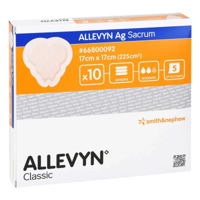 Abbildung von Allevyn Ag Sacrum 17x17 cm Wundverband 10 St