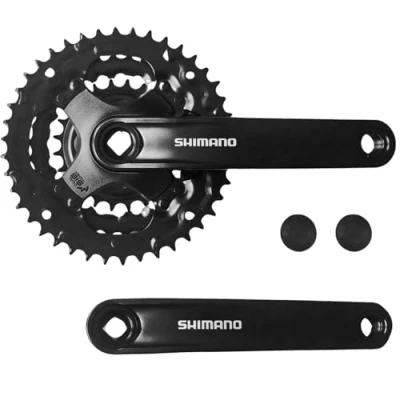Abbildung von SHIMANO Fahrradkurbel Tourney Fahrrad Kurbel Garnitur FC TY301 Vierkant 42 34 24