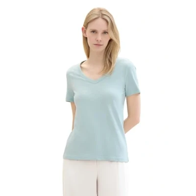 Abbildung von TOM Tailor Tshirt basic, Damen, Größe: XL, Dusty mint blue