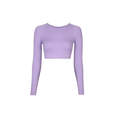 Abbildung von Snocks Langarmshirt, Damen, Größe: XL, Pastelllila
