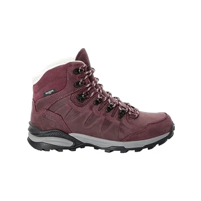 Abbildung von Jack Wolfskin Refugio Prime Texapore Hikingschuh, Damen, Größe: 40, Dark maroon Schuhe