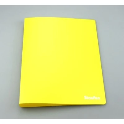 Abbildung von 10 x Staufen Ringbuch A4 PP 2 Ringe 17mm gelb