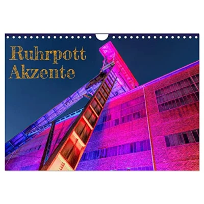 Abbildung von Ruhrpott Akzente (Wandkalender 2025 DIN A4 quer), CALVENDO Monatskalender