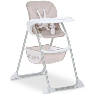 Abbildung von Hauck Hochstuhl Sit N Fold, beige, schmal faltbar