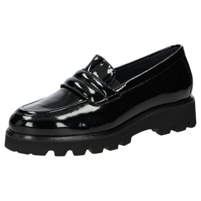 Abbildung von Sioux Meredira Slipper, Damen, Größe: 38 3/4, Schwarz Leder