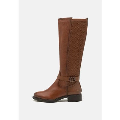 Abbildung von Tamaris Damen Langschaft Stiefel bequem; COGNAC, EU 38