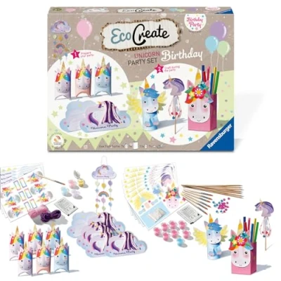 Abbildung von Ravensburger EcoCreate 23675 Celebrate Your Unicorn Birthday Kinder ab 6 Jahren