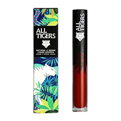 Abbildung von All Tigers Liquid Lipstick 889 Brownish Red 8 ml