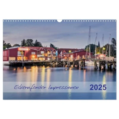 Abbildung von Eckernförder Impressionen (Wandkalender 2025 DIN A3 quer), CALVENDO Monatskalender