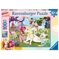 Abbildung von Ravensburger Puzzle Wahre Einhorn Freundschaft, 100 Puzzleteile, Made in Germany, FSC® schützt Wald weltweit