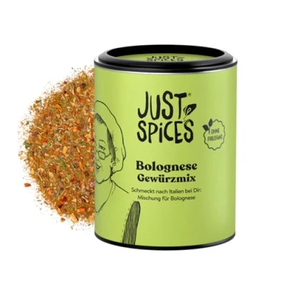 Abbildung von Just Spices Bolognese Gewürzmix I Pasta Bolo authentisch italienisch würzen Gewürzdose, 60 g