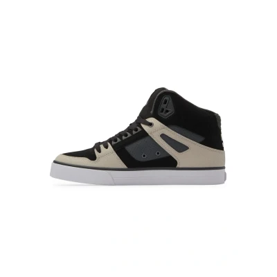 Abbildung von DC Shoes PURE WC Sneaker high, Größe: 53.5, Xksc black grey brown Leder und textil