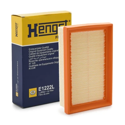 Abbildung von HENGST FILTER E1222L Luftfilter 40 118 178 Filtereinsatz TOYOTA: Aygo, Corolla XII Kombi, Prius IV Liftback, CITROËN: C1 II, PEUGEOT: 108 Schrägheck