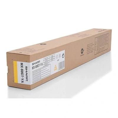 Abbildung von Sharp MX 61GTYA Original Toner gelb 24.000 Seiten