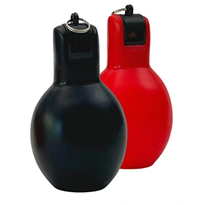 Abbildung von Best Sporting Handpfeife Set I hochwertige Schiedsrichterpfeife schwarz + rot