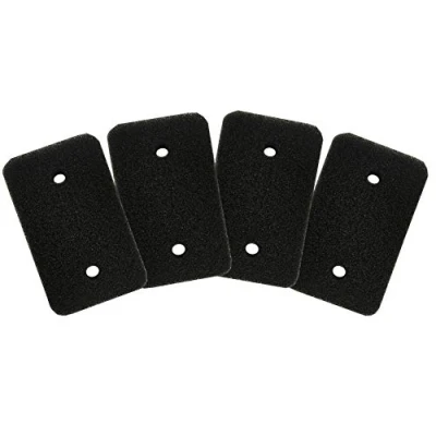 Abbildung von Comedes Filter kompatibel mit Miele Trocknern einsetzbar statt 7070070 Schaumfilter Sockelfilter Nachmotorfilter Ausblasfilter Wärmetauscher (4 Stück)