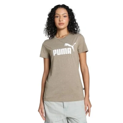 Abbildung von PUMA T Shirt ESS Logo Heather Tee