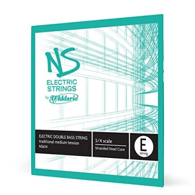Abbildung von D&#039;Addario NS614 Elektrik Kontrabass Einzelsaite &#039;A&#039; mehrfach verdrillter Stahlkern Medium