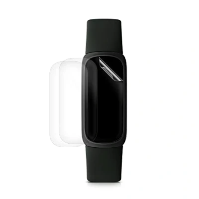 Abbildung von kwmobile 3X Transparente Displayschutzfolie kompatibel mit Fitbit Inspire 3 Schutzfolie für Fitness Tracker Displayschutz
