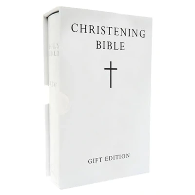 Abbildung von HOLY BIBLE: King James Version (KJV) White Pocket Christening Edition