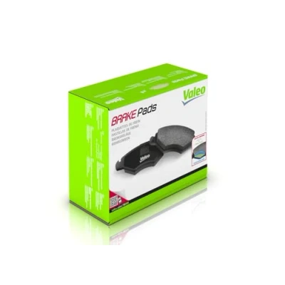 Abbildung von VALEO 598889 Bremsbelagsatz Vorderachse inkl. Verschleißwarnkontakt mit Anti Quietsch Blech NISSAN: Pathfinder 2, Navara Pickup, Pick Up