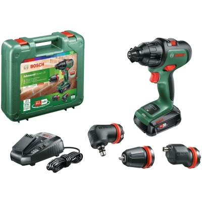 Abbildung von Bosch Home &amp; Garden Akku Schlagbohrschrauber &quot;AdvancedImpact 18&quot;, mit und Ladegerät